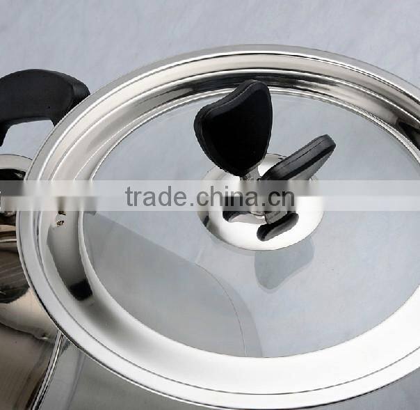 18/10 stainless steel cookware set cooking pot set