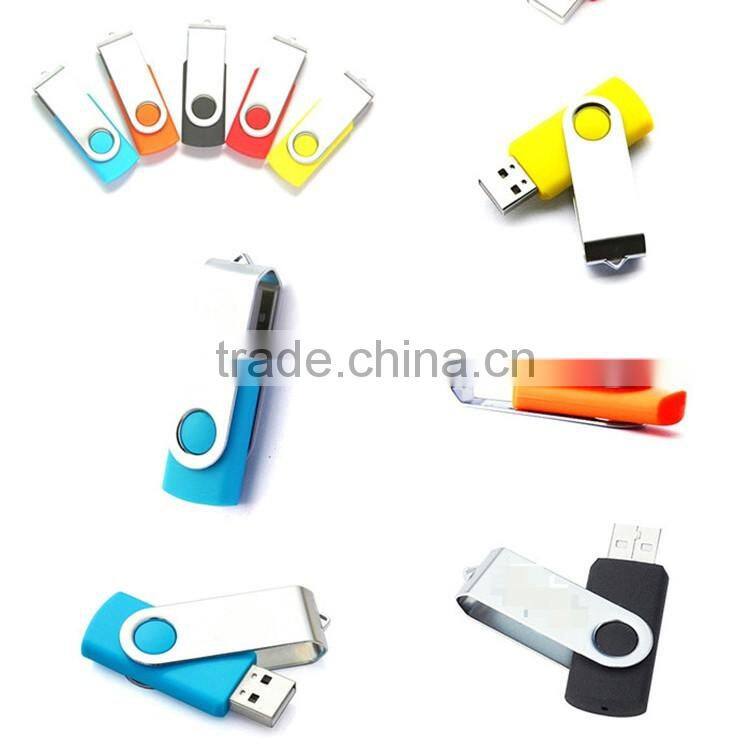 Promotional bulk Swivel 1gb USB Flash Drive with Custiomized Logo