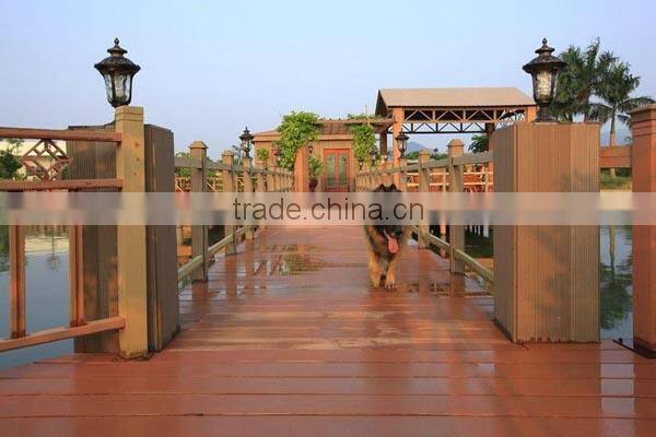 Supply 150 * 25 wood plastic floor PE outdoor decorating plate