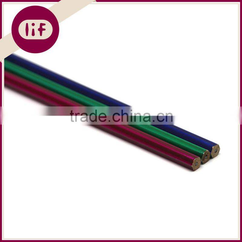 Standard Size Hexagon Wooden HB Pencil with Eraser, HB Pencil with Eraser Topper, HB Pine Pencil with Eraser