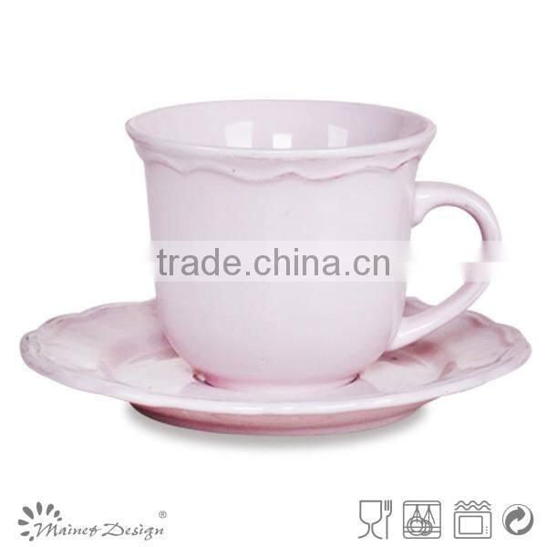 Personalized tea cups & saucers/espresso cup & saucer/personalized tea cup saucer set