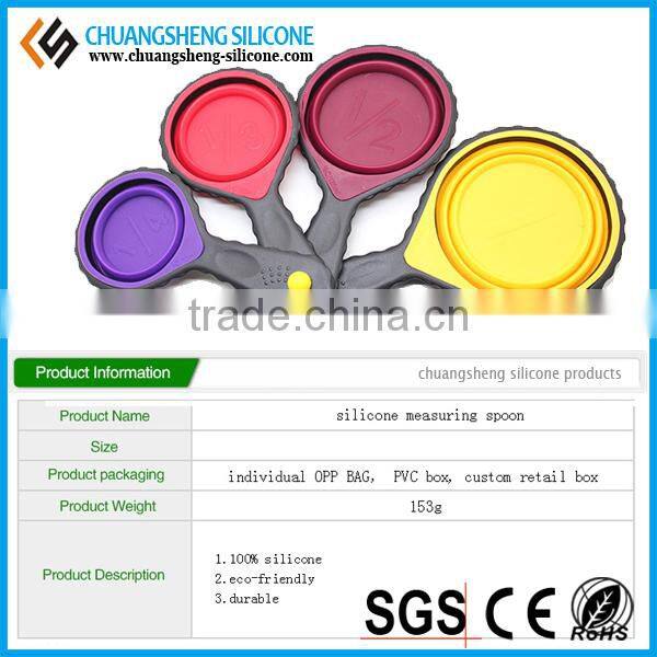 Whole set various capacity powder or liquid measuring spoons