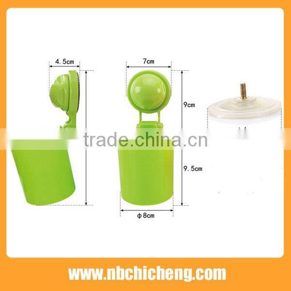 Colors storage basket suction cup bath holder single cup storage holder