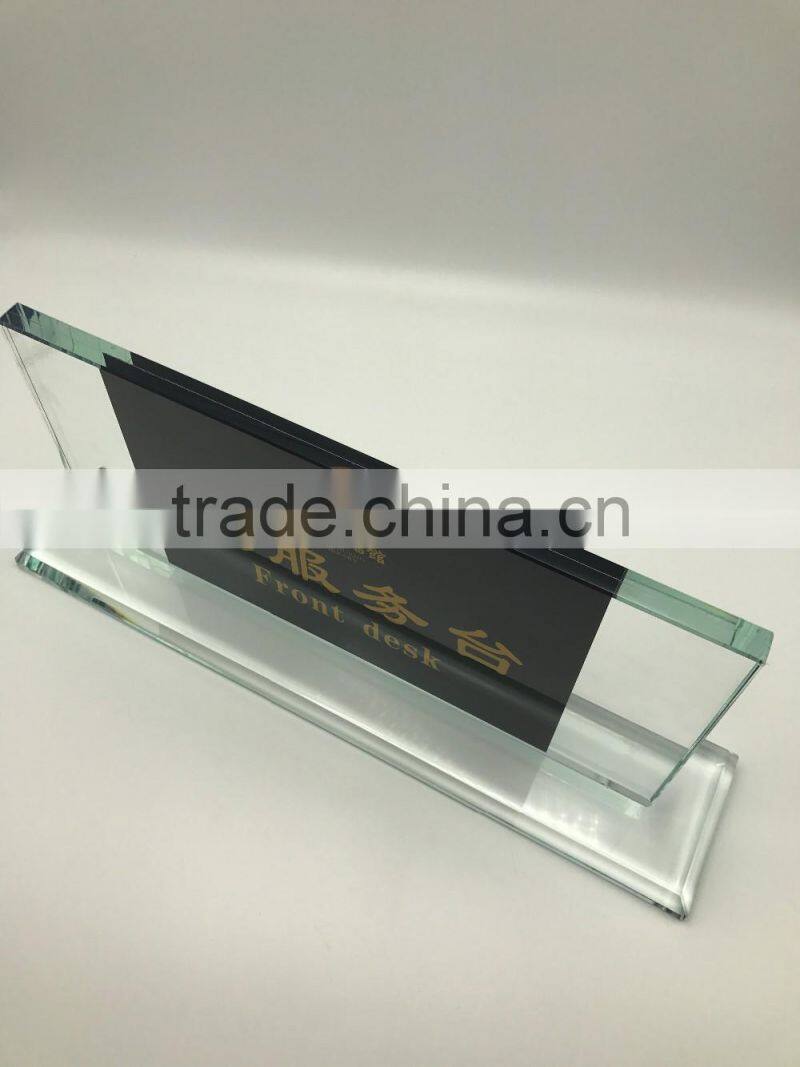 high quality Custom acrylic menu sign holders 8.5 x 11