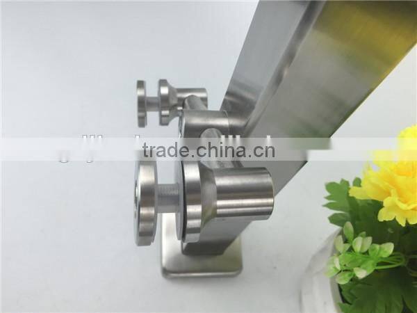 Stainless steel Square Glass Balustrade/Flat End Balustrade For Glass