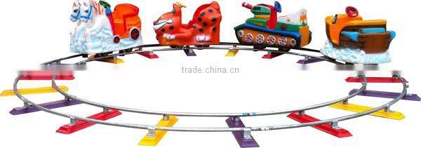 Electrial train fiber glass electrical toy train for children