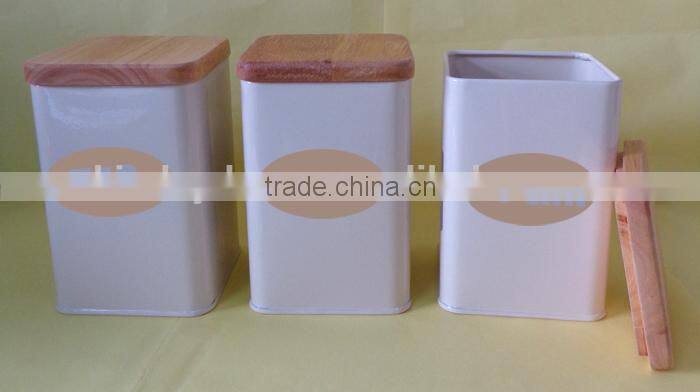 kitchen storage containers 3pcs tea sugar coffee canisters