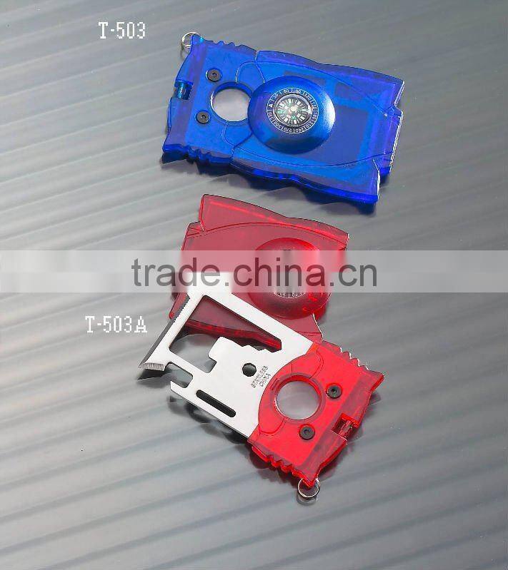 Precision Survival Tool wtih decorative compass