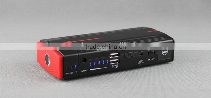 Manufacturer high power 13800mAh (51WH) car multi-functional jump starter
