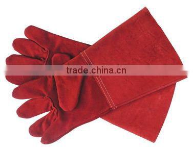 Cow split leather. welding working gloves