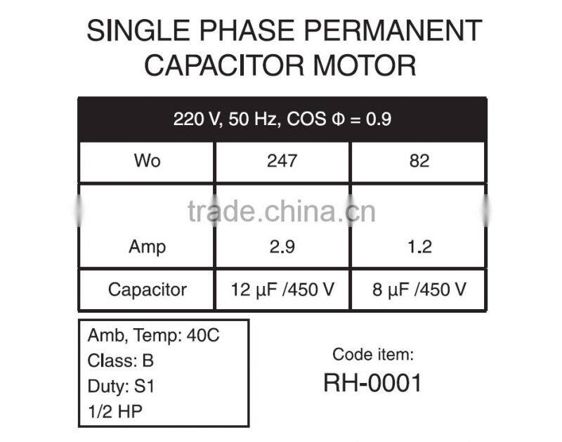 RONIX AIR COOLER MOTOR 1/2 1/3 3/4 RH-0001 RH-0003 RH-0004