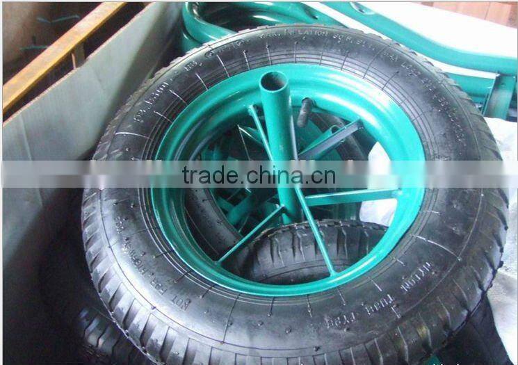 325-8 air tyre rubber wheel