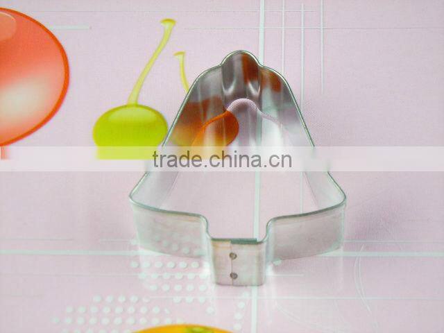 plastic Christmas Cookie Cutter/6pcs eco-friendly color cookie cutter