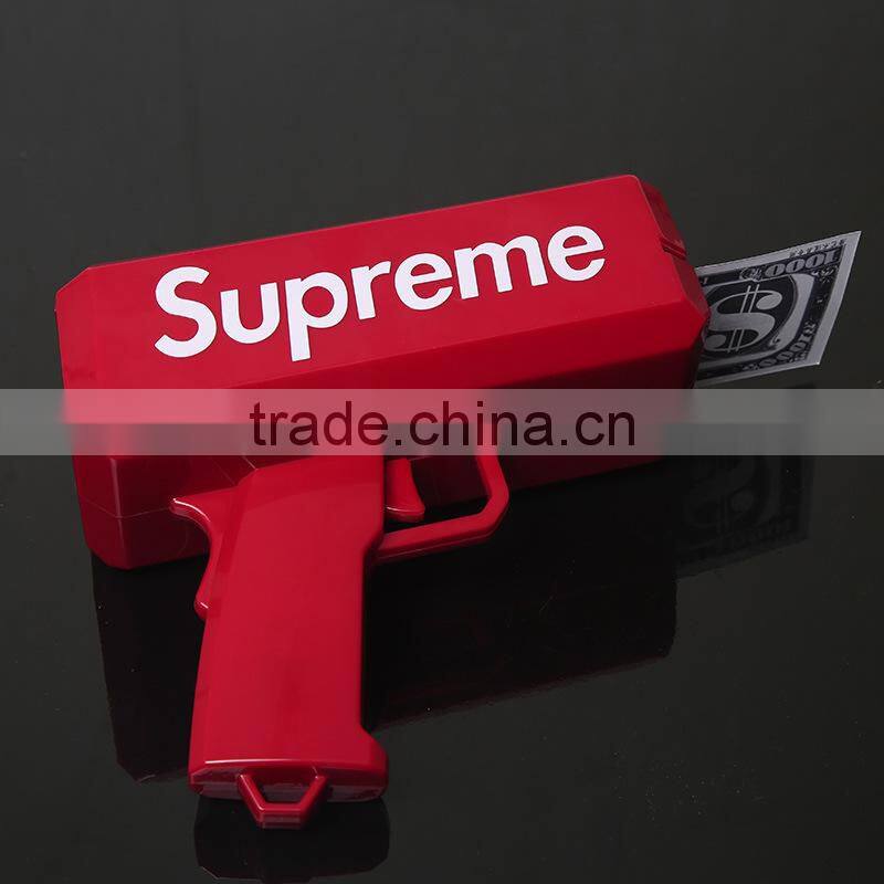 Newest Fashion Toy Supreme Cash Cannon Money Gun