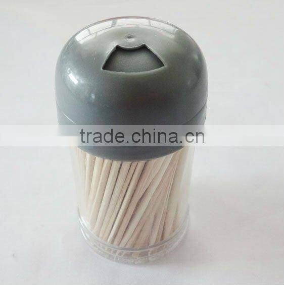 Toothpicks with "sheak a pick " dispenser