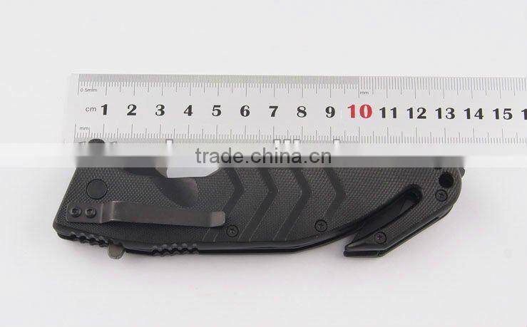 New design Multi functional stainless steel folding pocket strider knife PA42D