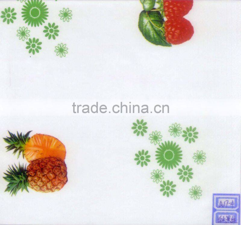 NEW Style Designed HOT SELL Fashion Printed PVC clear table cover cloth