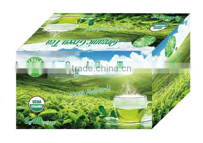 2017 Chinese FDA Approved Customized Re-Sealable Zipper Aluminium Organic Green Tea Bag