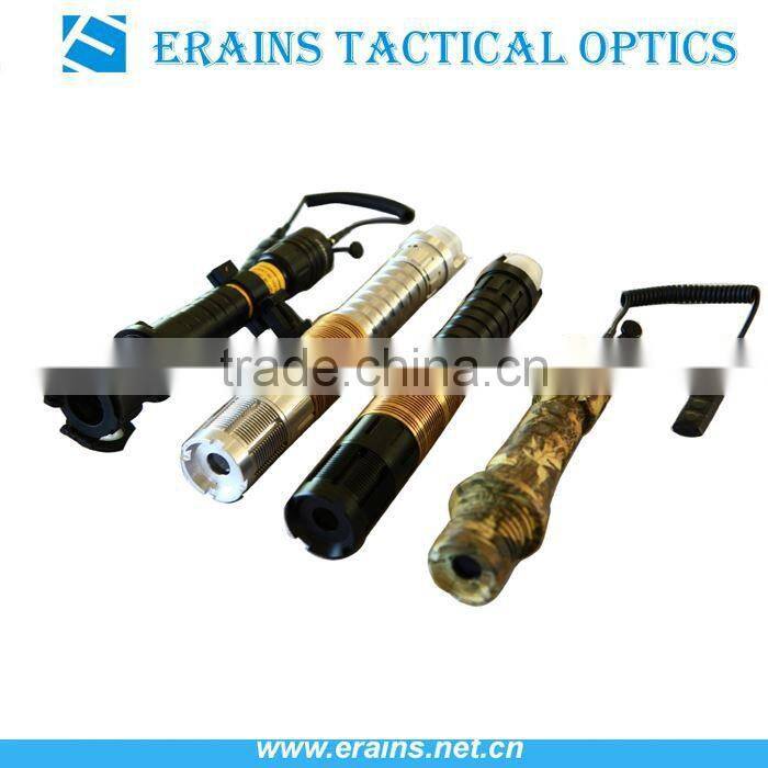 Erains TAC Optics Adjustable 200mw High Power Long Range Military Tactical Green Laser Designator illuminator Torch Light