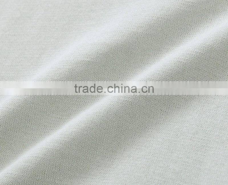 custom 100% fine cotton white plain t shirt