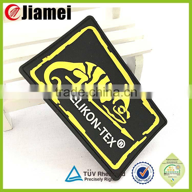 Wholesale children's garment clothing custom name rubber patches
