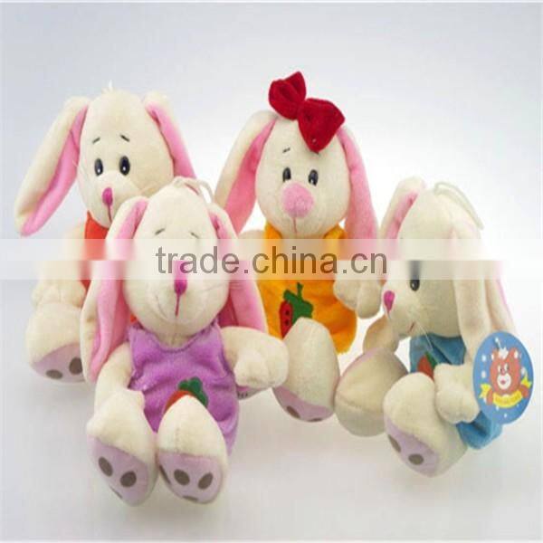 Mini lovely animal keychain chinese new year plush toy monkey