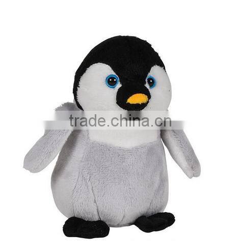 ICTI OEM pouplar cute children baby talking penguin plush penguin toy