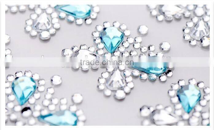Colorful Butterfly Plastic Rhinestone Sticker Decoration DIY Fun