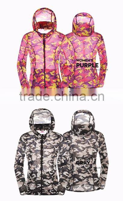 wholesale ladies promotional skin sun protection coat