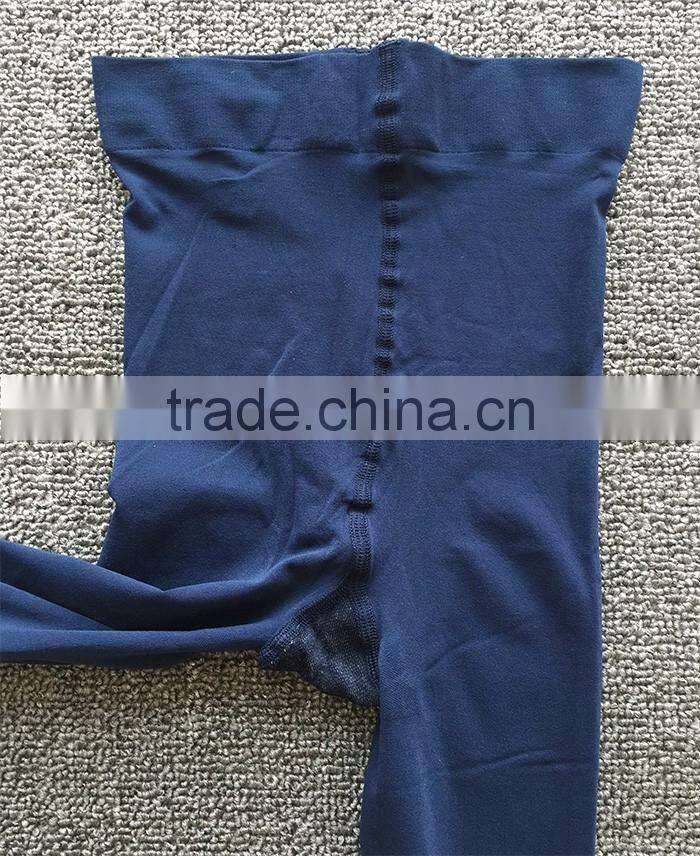 Hot sale high quality 40D velvet lady pantyhose tights leggings with cotton-lined gusset