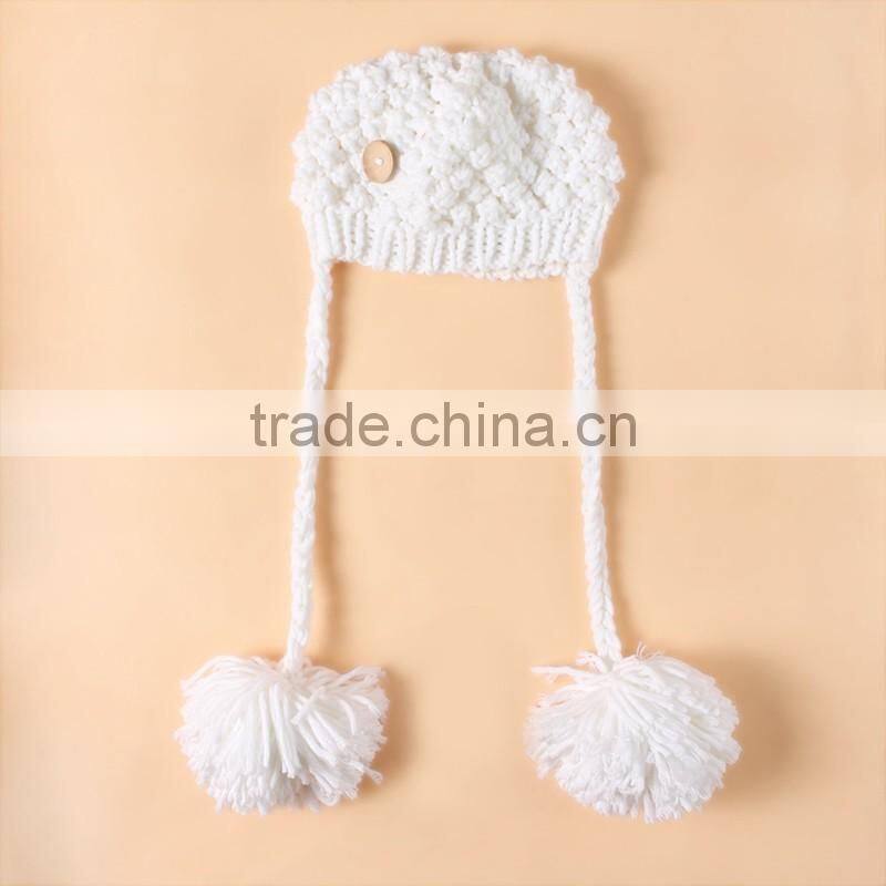 Wholesale Photography Prop Baby Infant Costume Cute Crochet Knitted Hat Cap