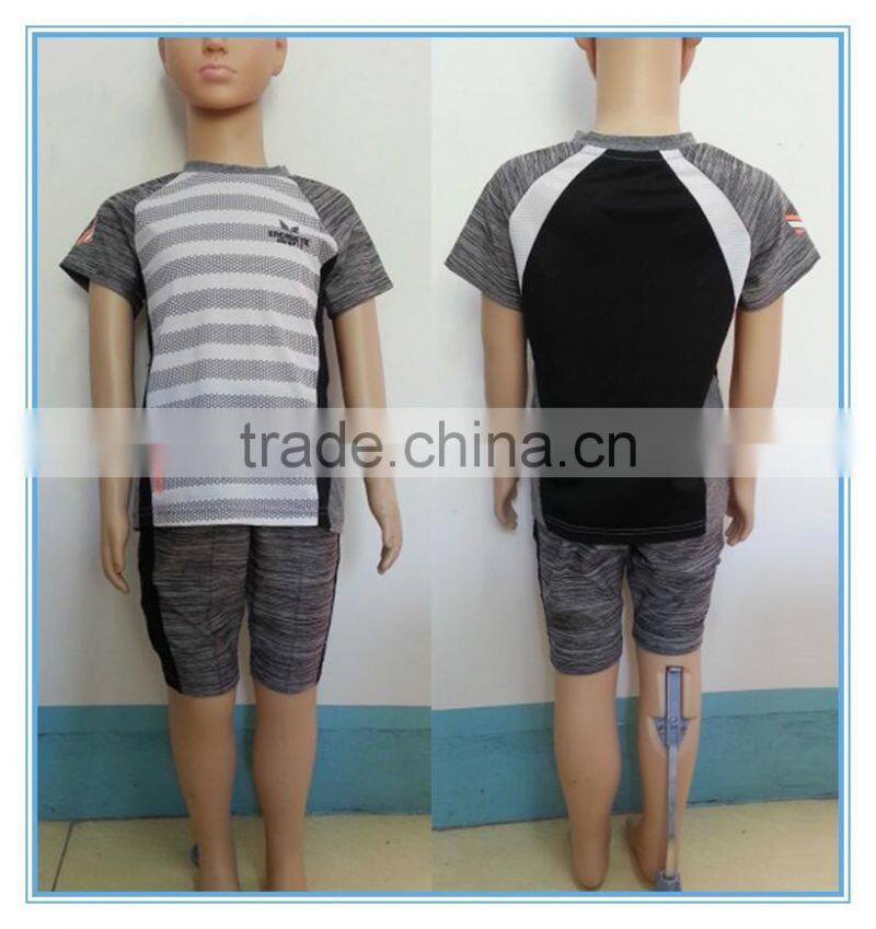 2016 summer kids clothes boys clothing sets printed short sleeve 2 pcs children boy clothes