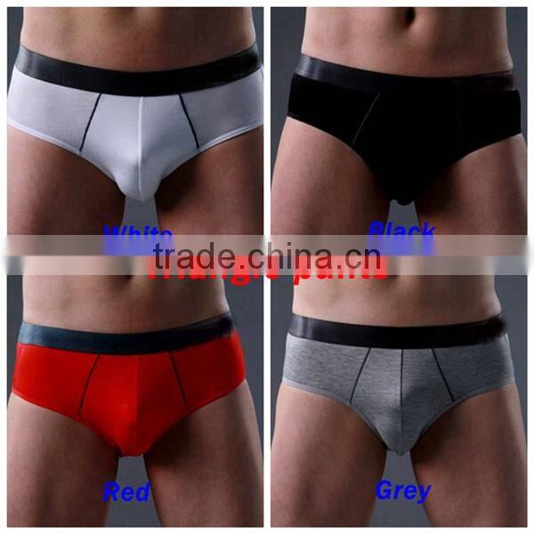 Hot Sale 93% Cotton and 3% Spandex 4 Colors For Choice Men's Cotton Boxer Shorts Underwear