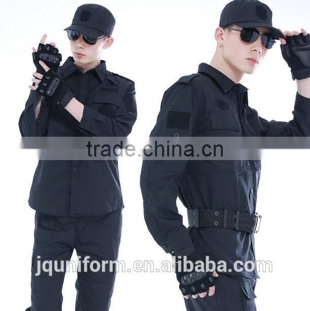 High quality custom working uniform, security guard uniform with unique safety protection