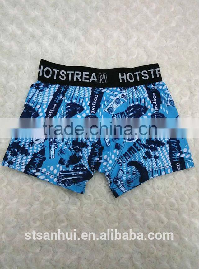 Excellent print underwear men boxer shorts in competitive price