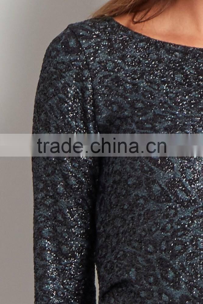Manufacture wholesale high quality long sleeve beautiful maternity mini dress