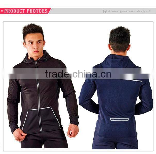 Wholesale Mens Jacket Polyester Tracksuits Mens Microfibre Sports Jacket