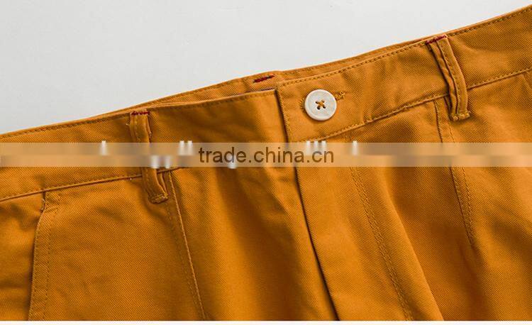 OEM hot sale summer new style men's plain casual short pants P-17