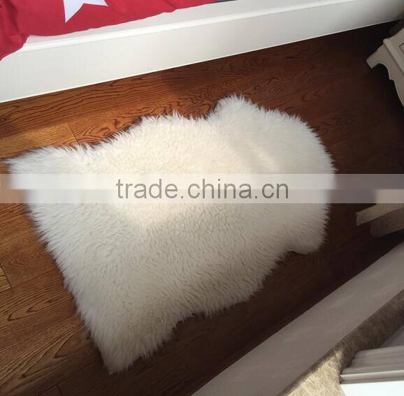 Australian wholesale Australian fake Sheep GenuineShaped Skin Fur plate