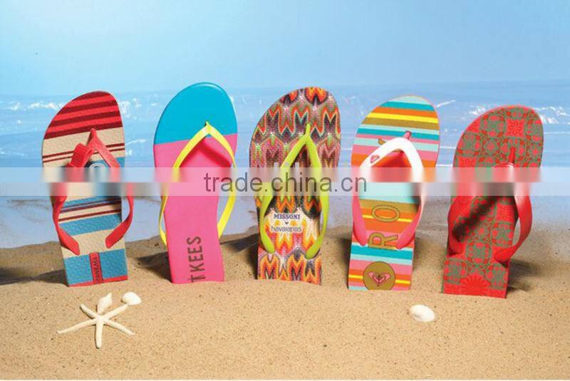 custom ladies beach flip flops