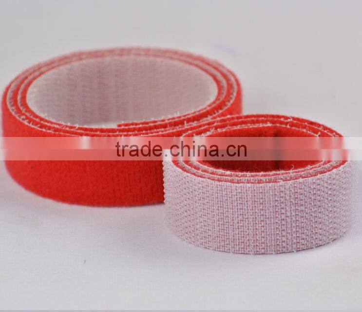Hook and Loop width 1" WHITE Fastener Strong Tape Roll