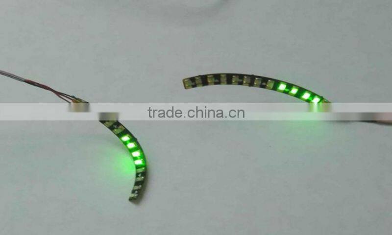 2017 new design unique cool color changing Interactive LED shiny false eyelashes FLashes Interactive LED Eyelashes