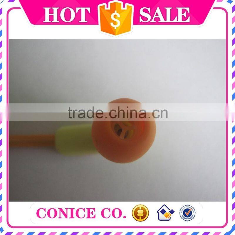 china factory directly sale flat cable wired mini earphones for mobile phone