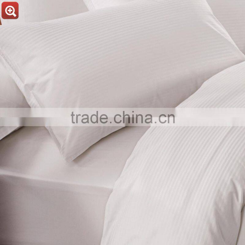 five star hotel bedding set,Hotel Bed linen,satin stripe bedding set