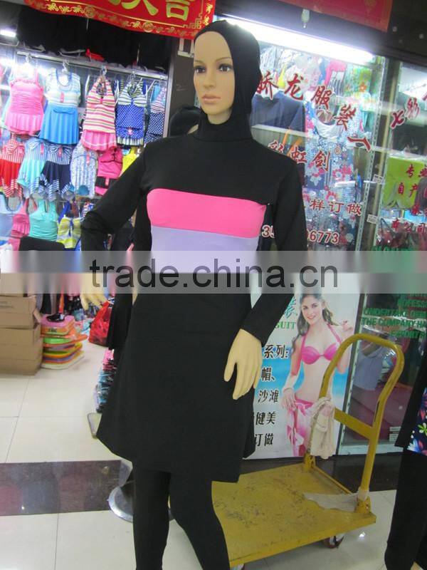Wholesale plus size swim suit women swimwear muslim swimsuit