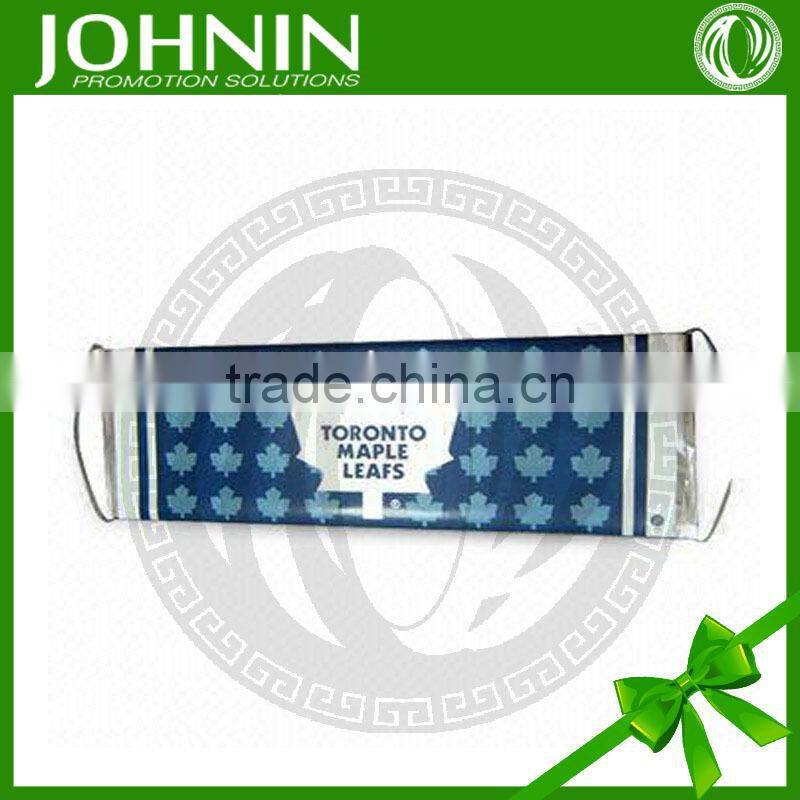 marketing hot photo custom advertising 24*70cm made stong hanging scroll banner