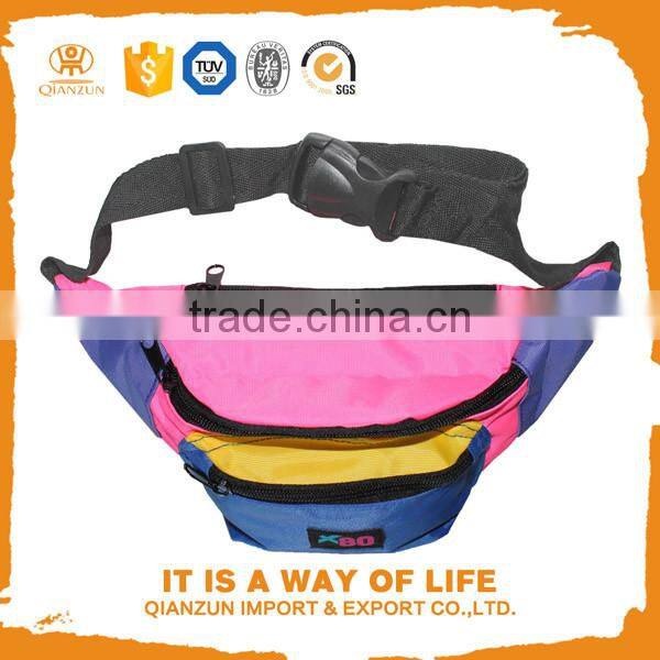 2016 New fashion fanny pack custom logo cheap waist bag