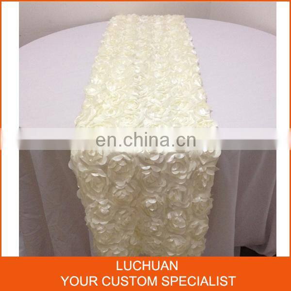 New Design Rosette Christmas Table Runner