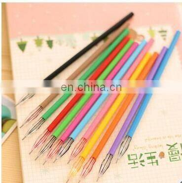 12 Colors High-grade Gel Pen Ink Refills Drill Neutral Gel Pen Ink Diamond Head Refills 0.38mm Refill Office and School Supplies