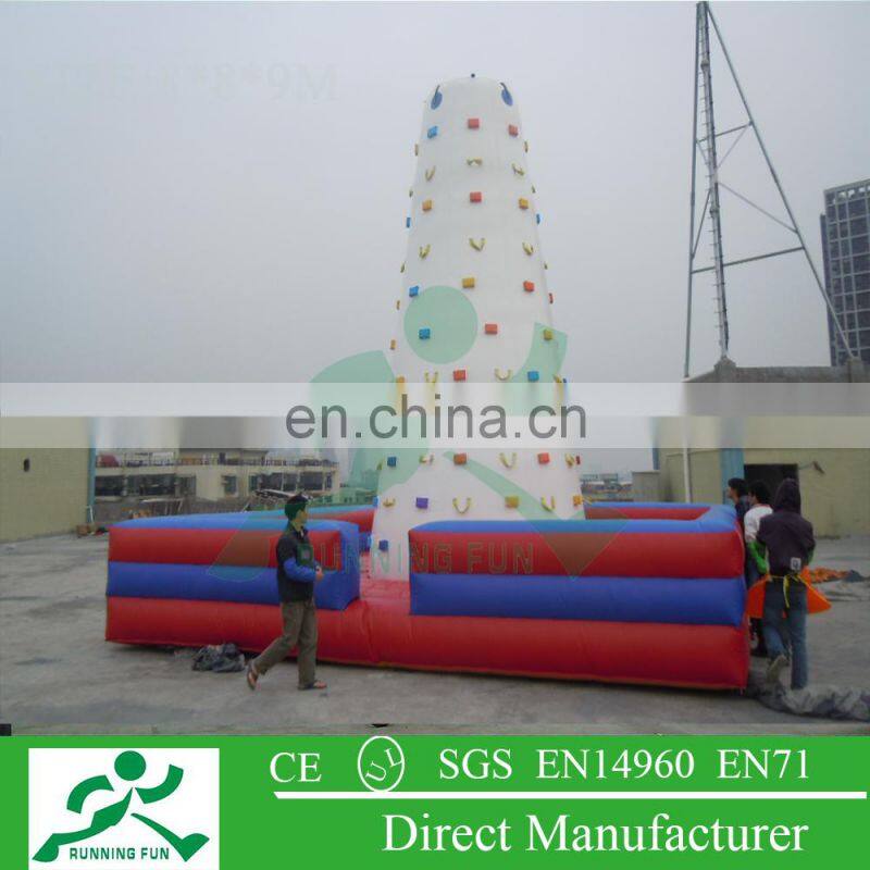 inflatable rock wall, inflatable climbing wall for sale,ICW08